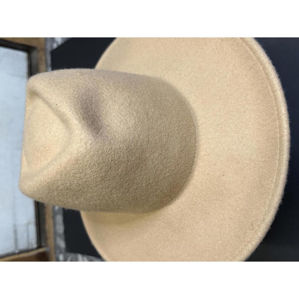 Universal Thread Camel Wool Felt Adjustable Wide … - image 3
